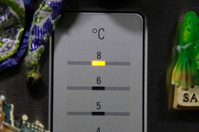 Refrigeration temperature
