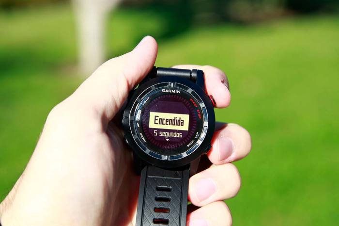 Iluminación Garmin Fenix 2