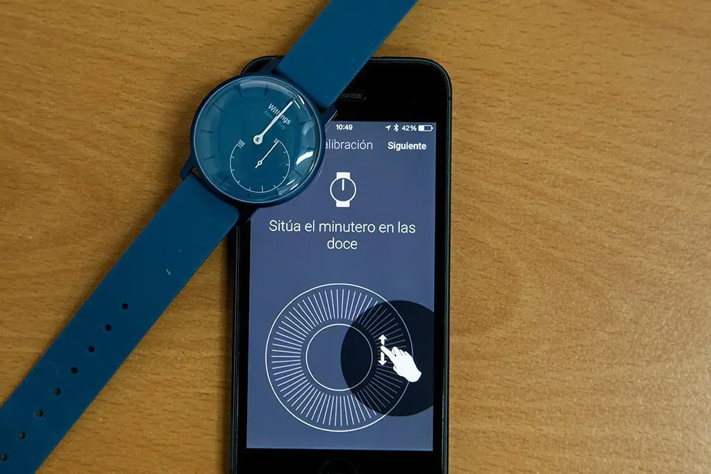 Calibrating hands in Withings Activité Pop