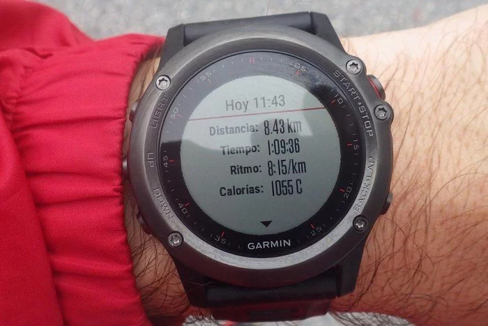 Garmin Fenix 3 - Final de entrenamiento