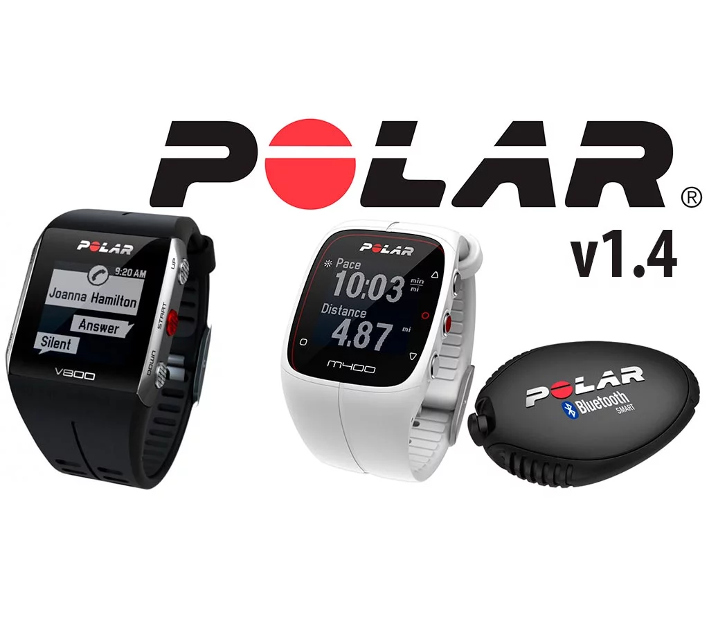 Polar Upgrades for V800, M400 and Flow 1