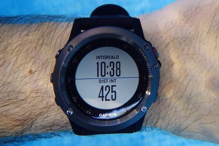 Garmin Fenix 3 - Pantallas de natación