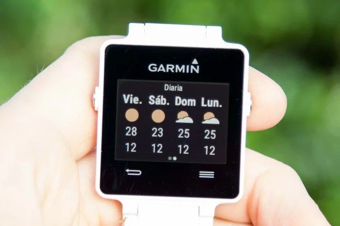 Garmin Vivoactive - Time Widget