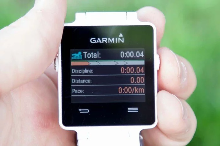Garmin Vivoactive - App triathlon