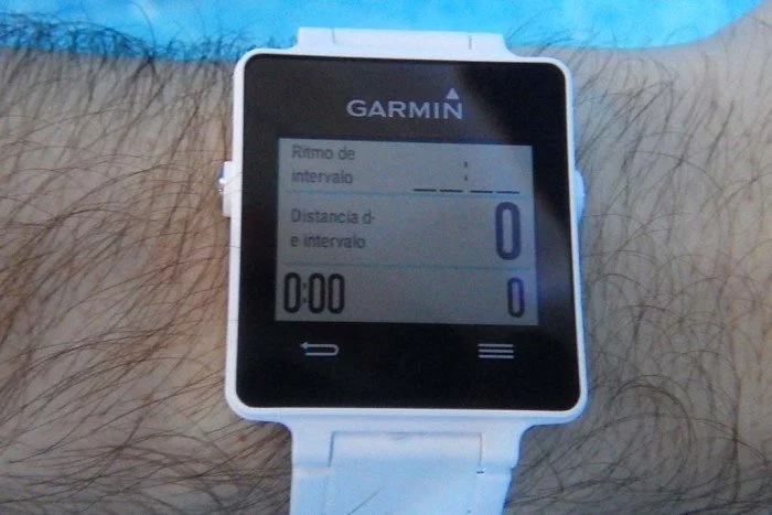 Garmin Vivoactive - Swimming Screen Settings