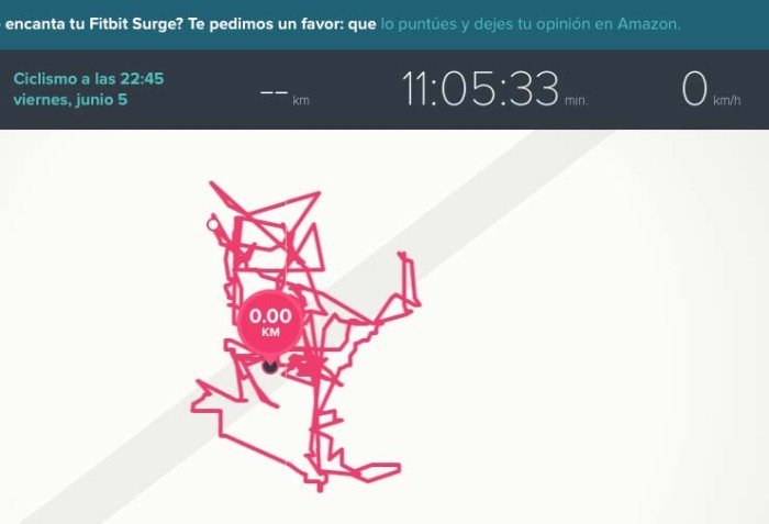Fitbit Surge - GPS Autonomy
