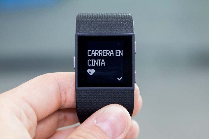 Fitbit Surge - Carrera en cinta