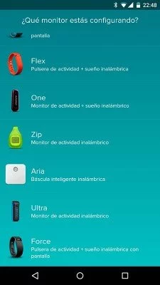 Configuración Fitbit Aria