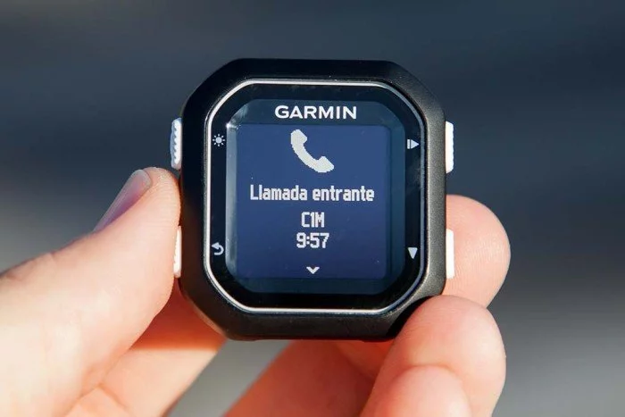 Garmin Edge 25 - Notificación de llamada