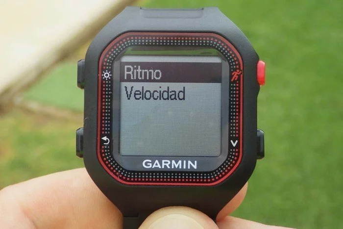 Garmin Forerunner 25 - Pace or speed selection