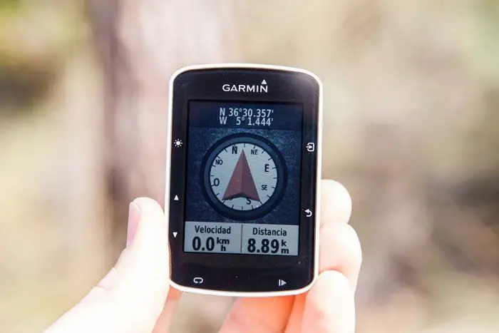 Garmin Edge 520 - Compass