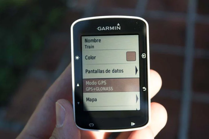 Garmin Edge 520 - Configuración GPS