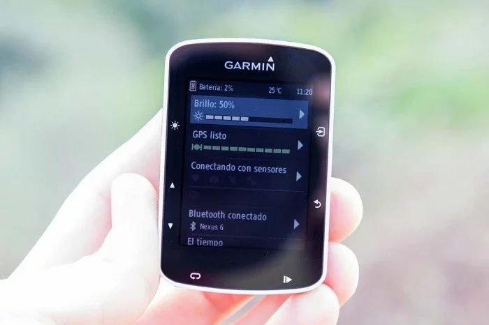 Garmin Edge 520 - Status Display