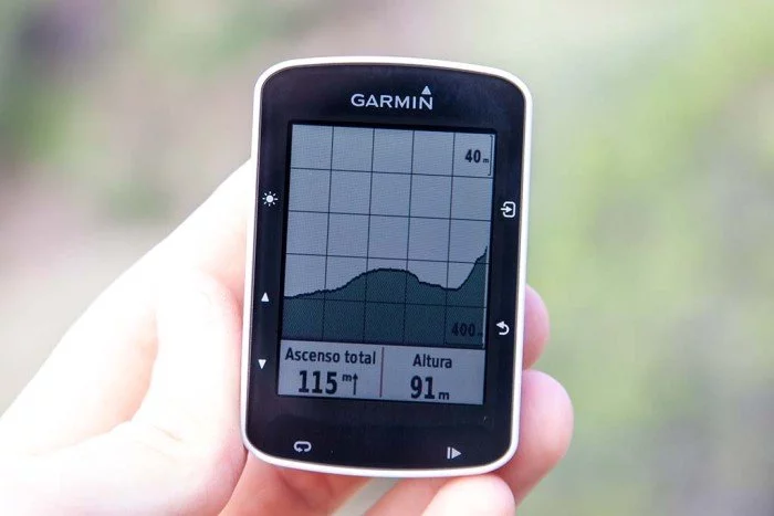 Garmin Edge 520 - Altitude Profile