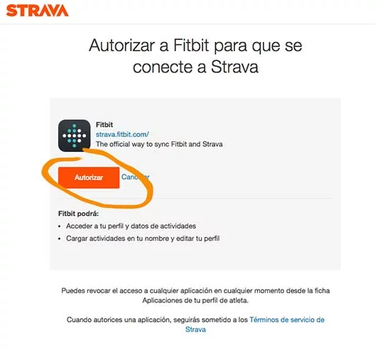 Synchronize Fitbit with Strava