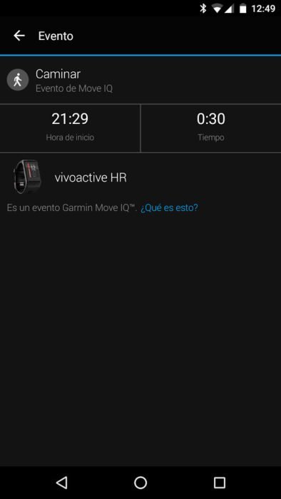 Garmin Vivoactive HR - Move IQ