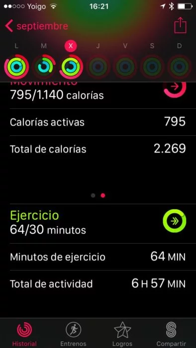 Apple Watch Series 2 - Activity Monitor
