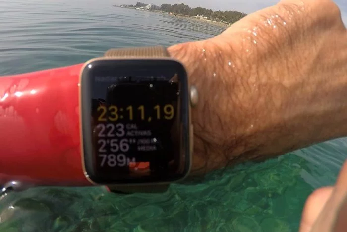 Apple Watch S2 - Open water swimming