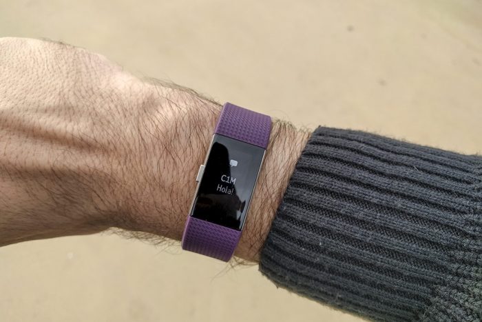 Fitbit Charge 2 - Notificación