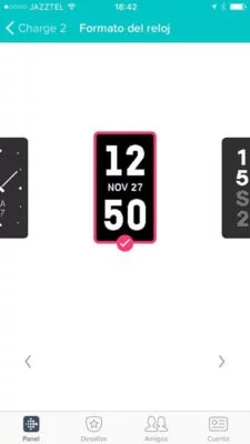 Fitbit Charge 2 - Configurar pantalla