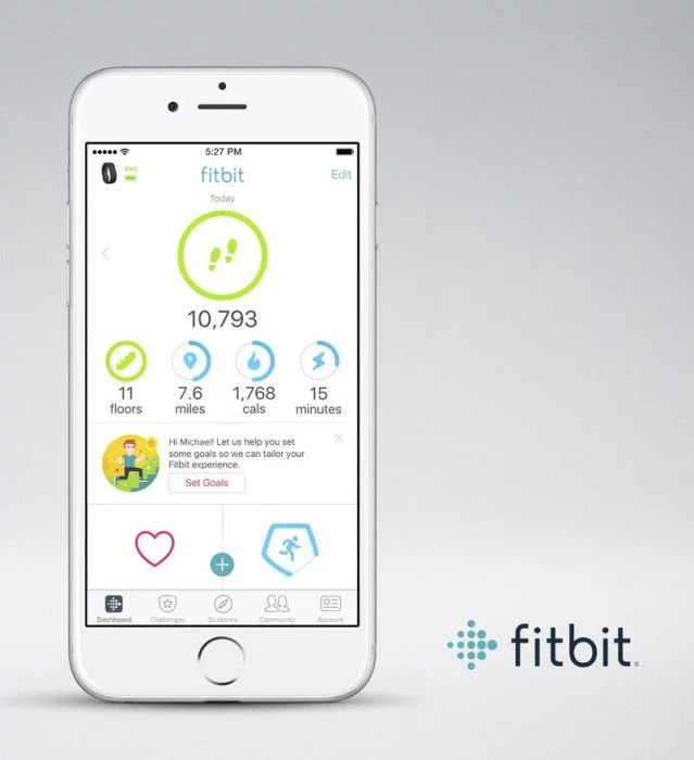 Objetivos personales Fitbit