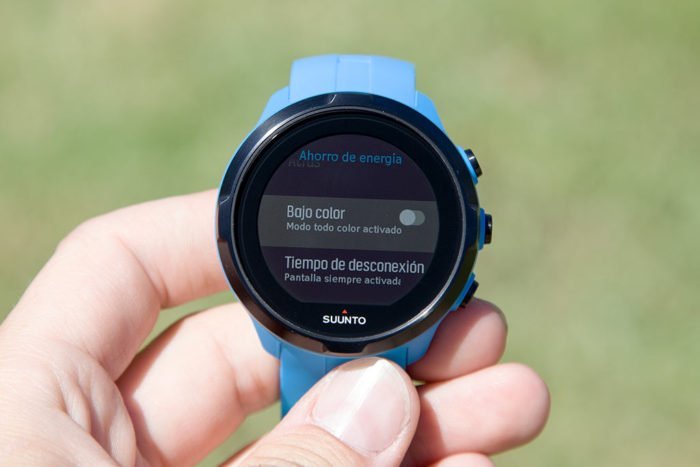 Suunto Spartan - Energy saving 