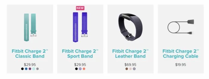 Fitbit Charge 2 - Accesorios