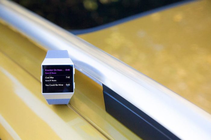 Fitbit Ionic - Reproducción de música
