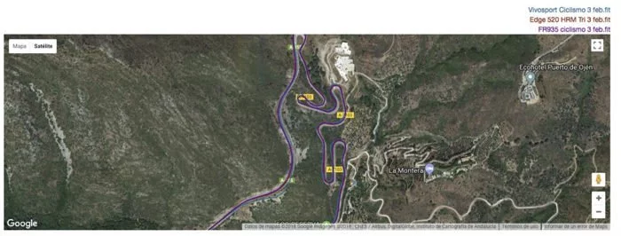 Garmin Vivosport - GPS Analysis
