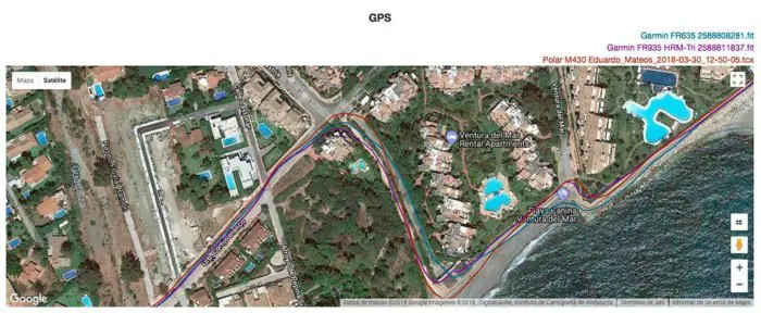 GPS Garmin Forerunner 645M