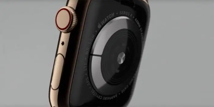 Apple Watch Series 4 - Electrodos