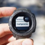 Garmin Instinct - Iconos en pantalla circular
