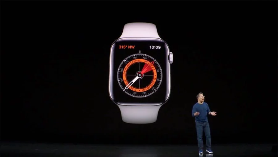 Apple Watch Series 5 - App Compass