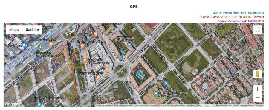 Garmin Vivoactive 4 - GPS Comparison