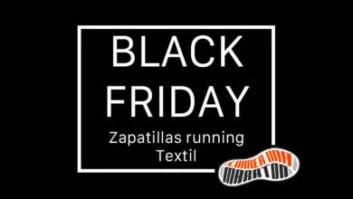 Black Friday zapatillas running y textil
