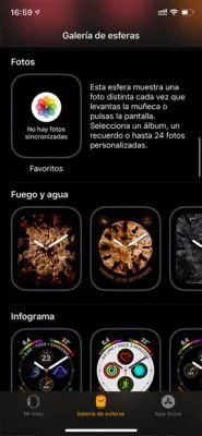 Apple Watch Series 5 - Galería esferas