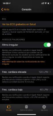 Apple Watch - Salud