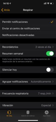 Apple Watch - Salud