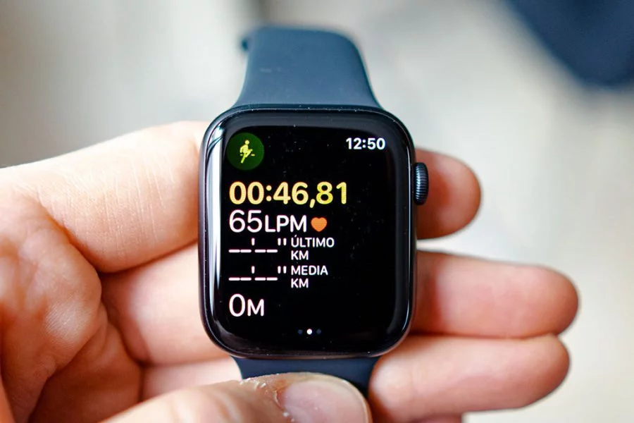 Apple Watch Series 5 - Energy-efficient training display
