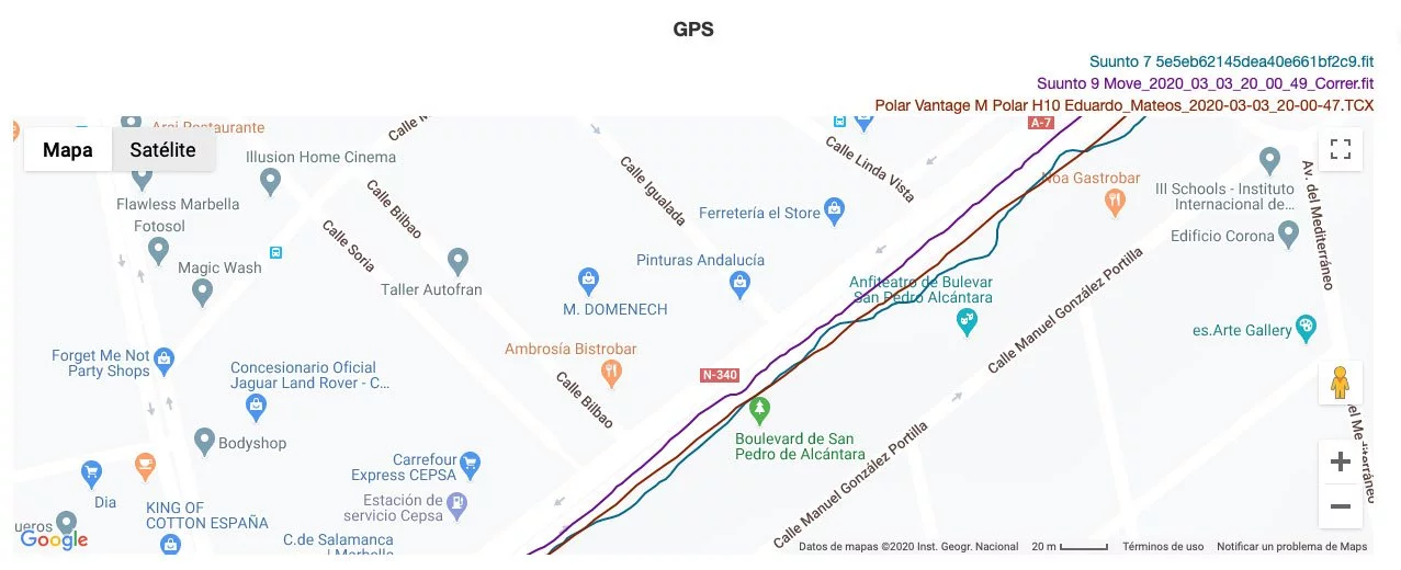 Comparativa GPS Suunto 7