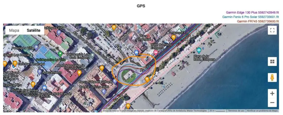 GPS Comparison - Garmin Edge 130 Plus