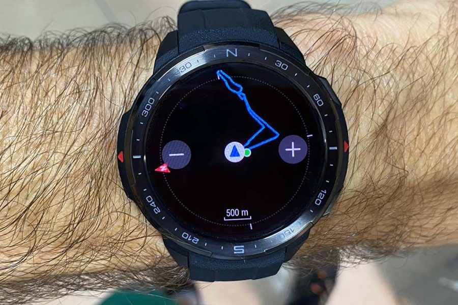 Honor Watch GS Pro - Ruta trackback