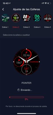 COROS PACE 2 - Clock faces
