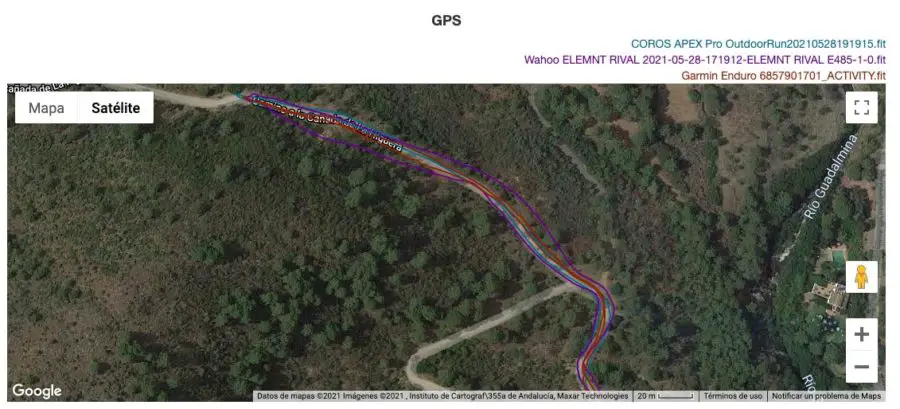 Garmin Enduro - comparativa GPS