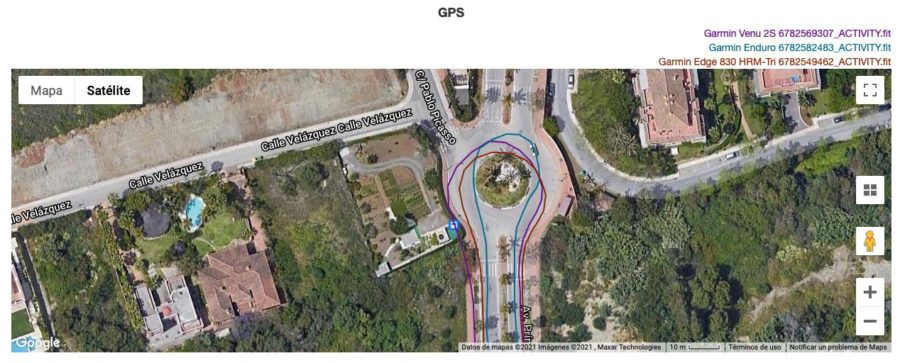 Garmin Enduro - Garmin Venu 2S - comparativa GPS