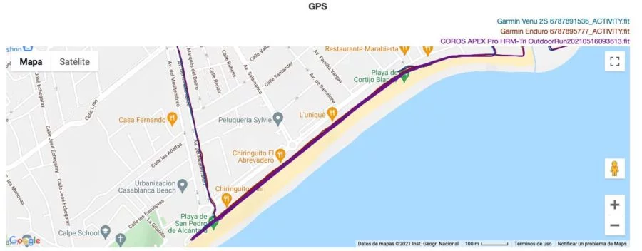Garmin Enduro - Garmin Venu 2S - GPS Comparison