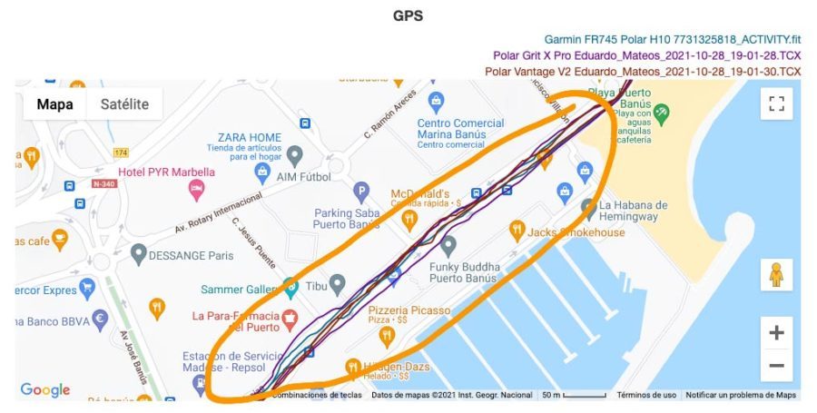 Polar Grit X Pro - GPS