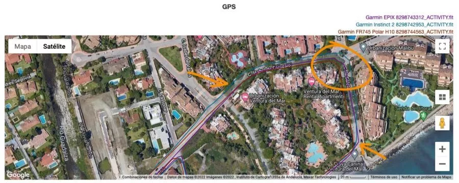 Garmin Epix vs Garmin Instinct 2 Solar - GPS