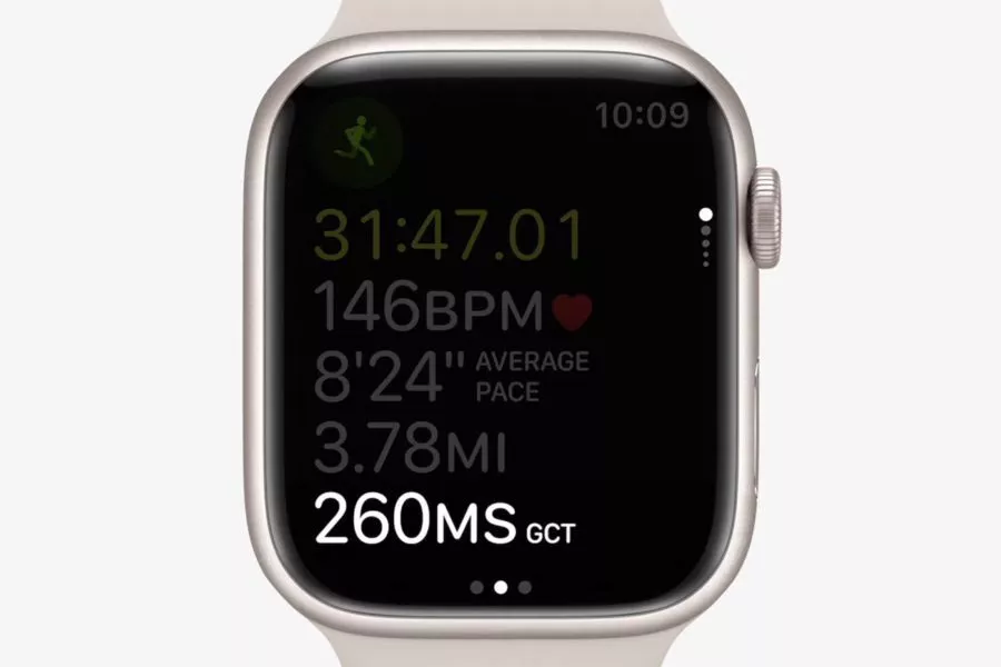 Apple Watch OS 9 - Dinámica de carrera