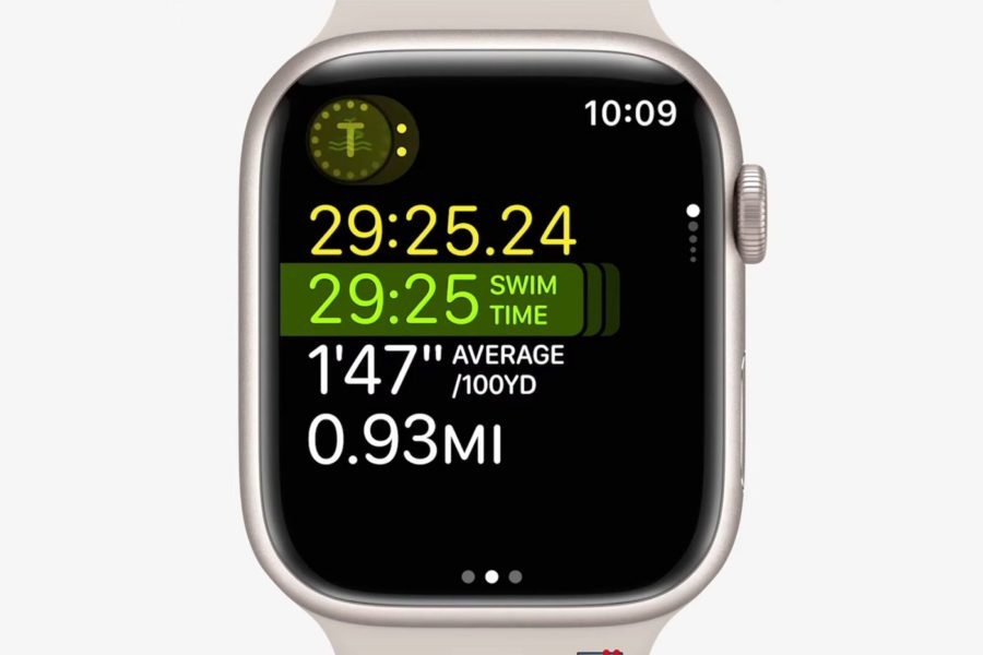 Apple Watch OS 9 - Triatlón